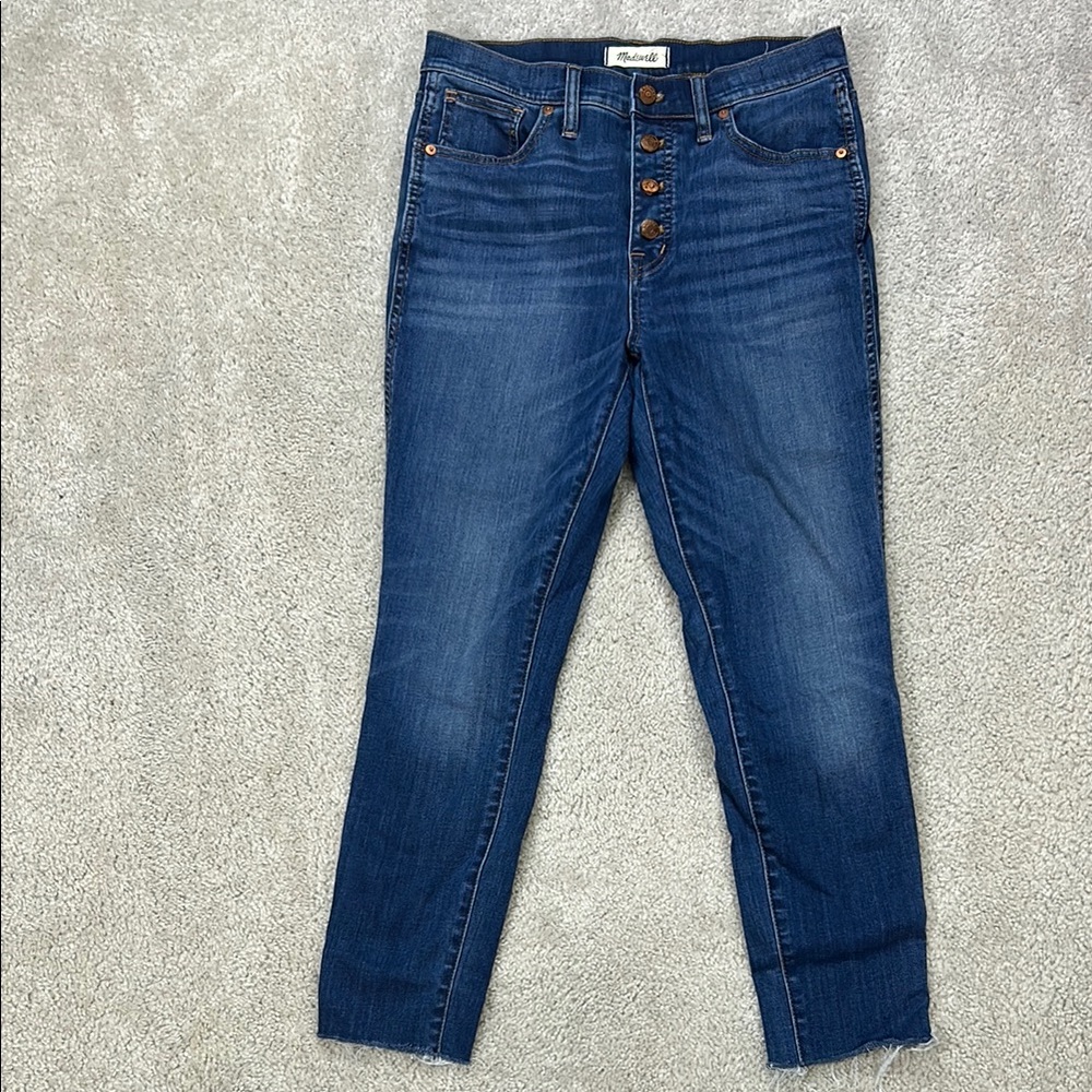 Madewell 10” High-Rise Skinny Crop